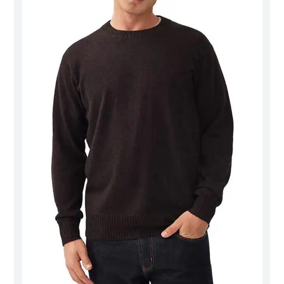 Rodd & Gunn Other - Rodd & Gunn Wool Cashmere Blend Sweater Brown Quiet Luxury Crewneck XL Soft